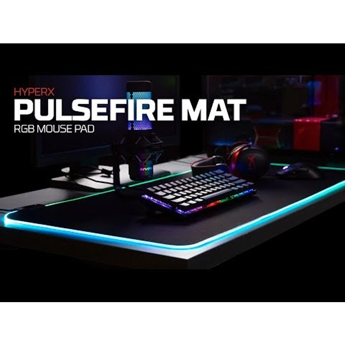 Hyperx Pulsefire Mat - Rgb Gaming Mousepad - Cloth (Xl)-108229 Hyperx Pulsefire Mat - Rgb Gaming Mousepad - Cloth (Xl)-108229