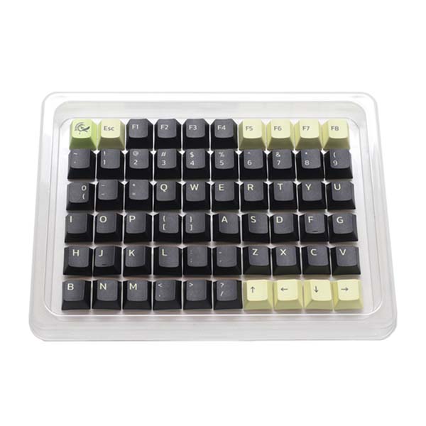 DUCKY PBT Dye-Sublimation Cherry Profile 132-Keycaps Set - Mico-0