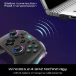 GXM Alpha 4in1 Pro Controller For Android/IOS/Switch/PC - Blue-108418