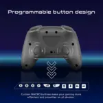GXM Alpha 4in1 Pro Controller For Android/IOS/Switch/PC - Blue-108420