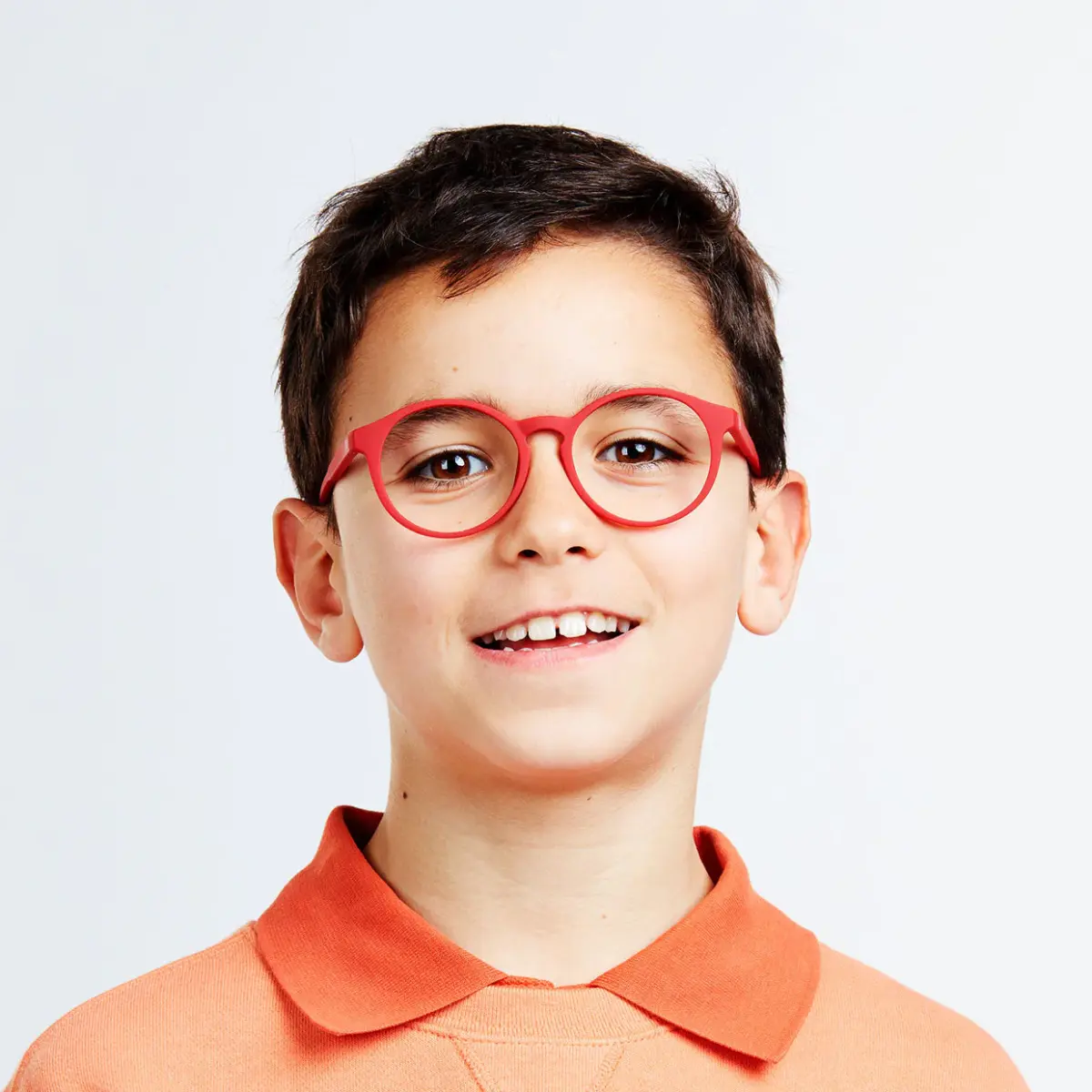 Barner Le Marais Kids Screen Glasses - Ruby Red-108862