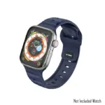 Eltoro Sport Rubber Band For Apple Watch 44/45/49mm - Navy Blue-0