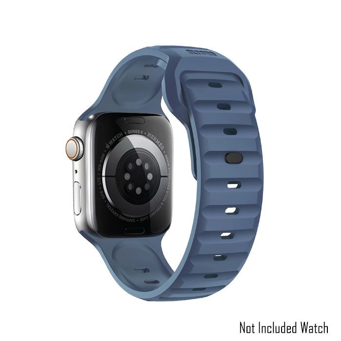 Eltoro Sport Rubber Band For Apple Watch 44/45/49mm - Winter Blue-108942 Eltoro Sport Rubber Band For Apple Watch 44/45/49mm - Winter Blue-108942