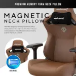 Andaseat Kaiser 3 Series Premium Ergonomic Gaming Chair Large - Bentley Brown-108994