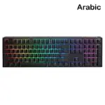 Ducky One 3 - Blue Switch Rgb Hot-swap Wired Mechanical Keyboard - Classic Black - Ar Layout-0