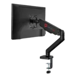 Gameon Go-5336 Single Monitor Arm, Stand And Mount For Gaming And Office Use, 17" - 32", Each Arm Up To 9 Kg-111177