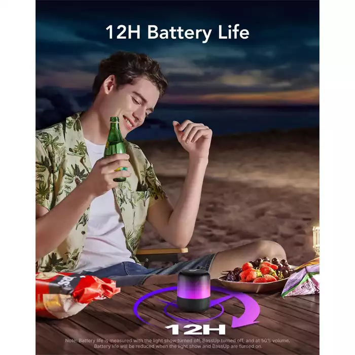 Anker Soundcore Glow Mini Portable Speaker-110074 Anker Soundcore Glow Mini Portable Speaker-110074