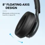 Anker Soundcore Space One Active Noise Cancelling Headphones - Jet Black-110124