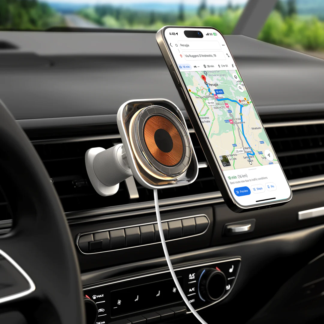 Momax 1-charge Flow Magnetic Wireless Charging Car Mount-110298 Momax 1-charge Flow Magnetic Wireless Charging Car Mount-110298