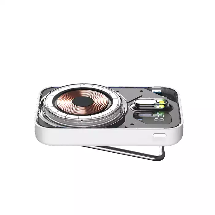 Momax 1-power Flow+ 10000 Mah Magnetic Battery Pack - White-0 Momax 1-power Flow+ 10000 Mah Magnetic Battery Pack - White-0