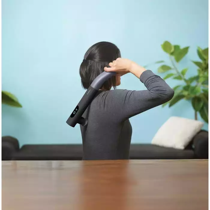 Powerology Therapeutic Massager With Extension Handle Accessory - Black-110641 Powerology Therapeutic Massager With Extension Handle Accessory - Black-110641