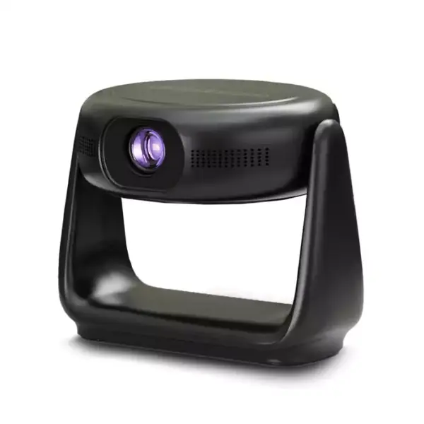 Powerology 300 Ansi Lumens Full Hd Portable Projector With Built-in Battery And Lcd Light-0