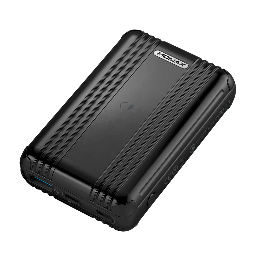 Momax Q.power Go Mini Wireless Charging Pd & Qc 3.0 Current Motor Power Supply (10000mah)-110858 Momax Q.power Go Mini Wireless Charging Pd & Qc 3.0 Current Motor Power Supply (10000mah)-110858
