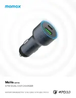 Momax Move 67w Dual-port Car Charger-111028