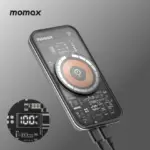 Momax Q.mag Power 13 10000mah Magnetic Wireless Charging Power Bank - Black-111036