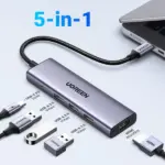 Ugreen 5-in-1 Usb-c Hub (100w Pd, 4k@30hz Hdmi)-111695