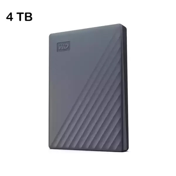 Wd My Passport 4tb Portable Hdd Works With Usb-c-0
