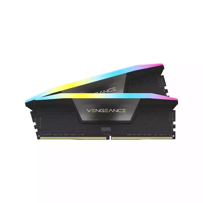 Corsair Vengeance Rgb Ddr5 - 32gb (2x16gb) 6000mhz Cl38 Memory Kit - Black-0