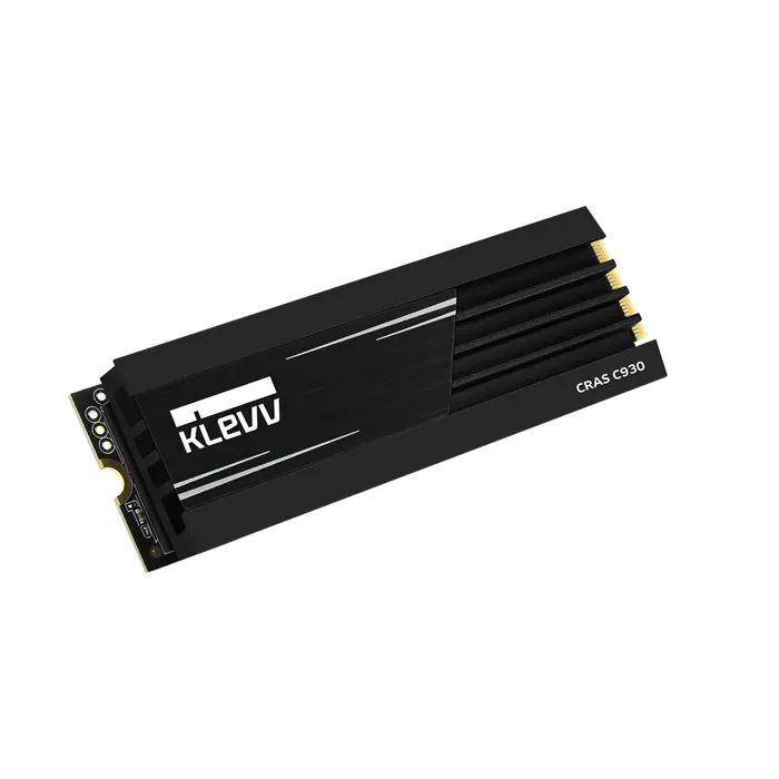 KLEVV CRAS C930 1TB M.2 NVMe PCIe Gen4x4 Internal Gaming SSD with Heatsink, Compatible with PS5, up to 7400MB/s with DRAM Cash (K01TBM2SP0-C93)-0