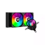 Redragon Ccw-3011 Argb Liquid Cpu Cooler, 240mm Radiator, 2x 120mm Fans With Pwm Control - Black-0