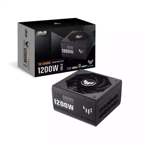 Asus Tuf Gaming 1200w - 80 Plus Gold Fully Modular Power Supply Unit - Black-0