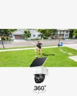 Eufy Solocam S340 Wireless Outdoor Security Camera With Dual Lens And Solar Panel-112787