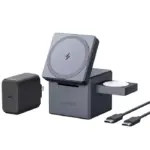 Anker 3-in-1 Cube With Magsafe - Gray-112855