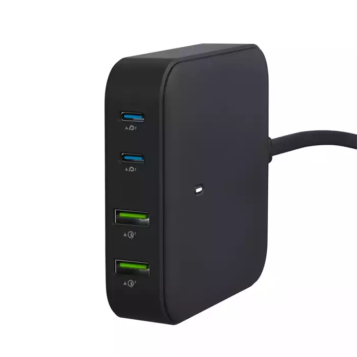 Goui Gan 100w Desktop Charger 4 Ports-112376 Goui Gan 100w Desktop Charger 4 Ports-112376
