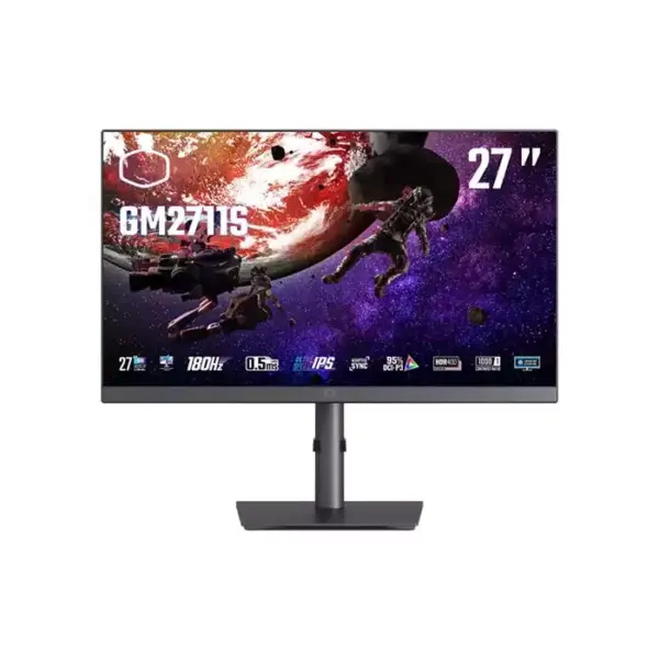 Cooler Master Gm2711s - 27 Inch Qhd 180hz 0.5ms Ultra Ips Gaming Monitor - Black-0