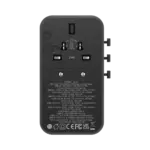Momax 1-World 120W GaN Universal Travel Charger - Natural Titanium Chroma-113423