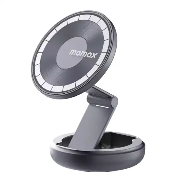 Momax Pac Mount Multi-use Magnetic Mount - Space Grey-0