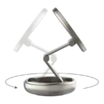 Momax Pac Mount Multi-use Magnetic Mount - Titanium-113457