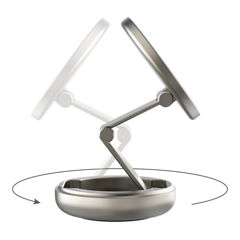 Momax Pac Mount Multi-use Magnetic Mount - Titanium-113457 Momax Pac Mount Multi-use Magnetic Mount - Titanium-113457