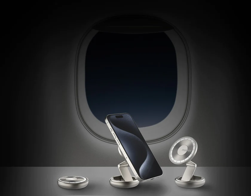 Momax Pac Mount Multi-use Magnetic Mount - Titanium-113460 Momax Pac Mount Multi-use Magnetic Mount - Titanium-113460