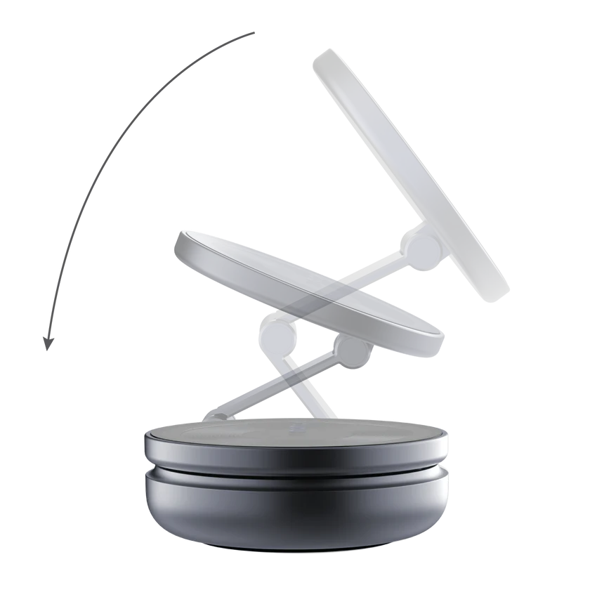 Momax Pac Mount Multi-use Magnetic Mount - Space Grey-113468 Momax Pac Mount Multi-use Magnetic Mount - Space Grey-113468