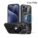 Esr Iphone 15 Pro Classic Hybrid Case With Stash Stand Set (Halolock) - Clear Black-0