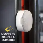 Scosche Boomcan Ms Compact Magsafe Compatible Magnetic Wireless Speaker - White-113714