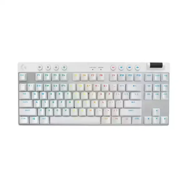 Logitech Pro X Tkl Lightspeed Wireless Mechanical Rgb Gaming Keyboard - White-0