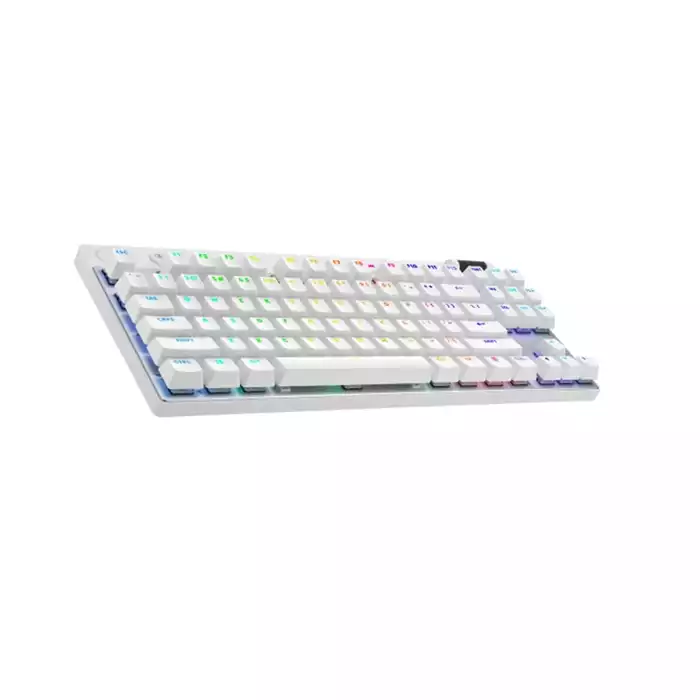 Logitech Pro X Tkl Lightspeed Wireless Mechanical Rgb Gaming Keyboard - White-113885 Logitech Pro X Tkl Lightspeed Wireless Mechanical Rgb Gaming Keyboard - White-113885
