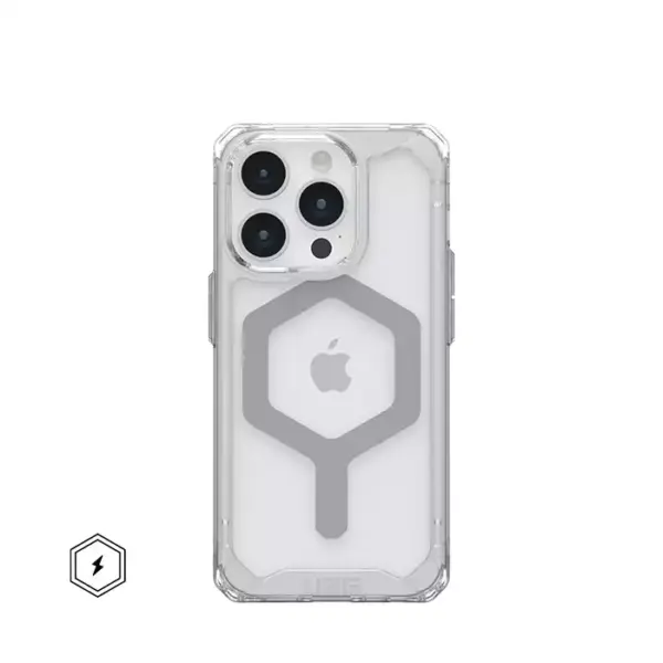Uag Plyo For Magsafe Iphone 15 Pro Case - Ice/silver-0
