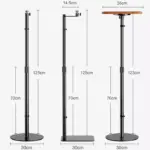 Gamvity Adjustable Portable Projector Mount Stand Legs - UT-3W-114507