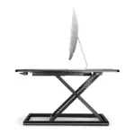 Gamvity Height Adjustable Foldable Standing Desk (30X20) inch ID-30 - Black-114515