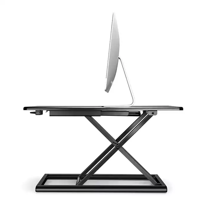 Gamvity Height Adjustable Foldable Standing Desk (30X20) inch ID-30 - Black-114515 Gamvity Height Adjustable Foldable Standing Desk (30X20) inch ID-30 - Black-114515