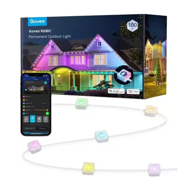 Govee RGBIC LED Permanent Outdoor Lights 100Ft (30m)-0