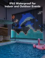 Govee Curtain Lights Dynamin Diy Light Art Canvas 6.56ft*4.92ft-114583