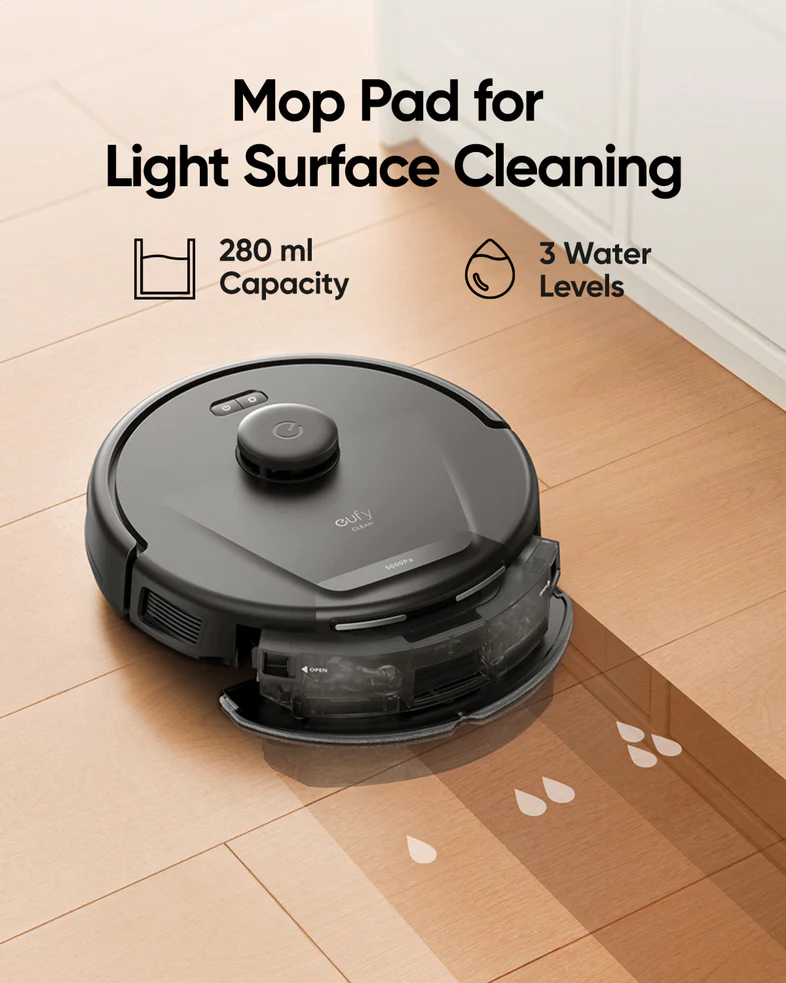 Eufy L60 Hybrid Robot Vacuum With Self Empty Station-114640 Eufy L60 Hybrid Robot Vacuum With Self Empty Station-114640