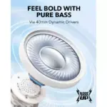 Anker Soundcore H30i Wireless On-ear Headphones Foldable Design - White-114686