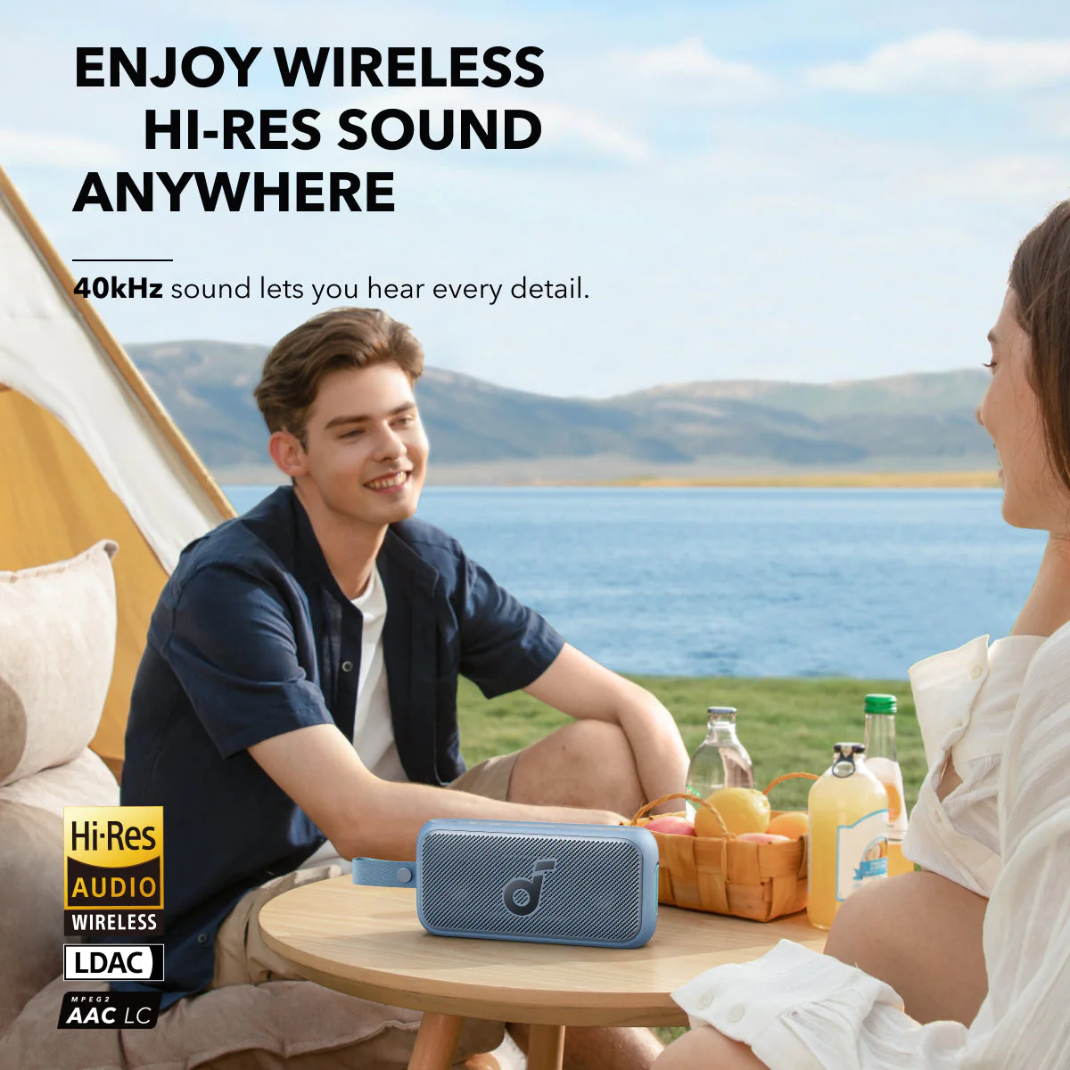 Anker Soudcore Motion 300 Portable Bluetooth Speaker - Blue-114861 Anker Soudcore Motion 300 Portable Bluetooth Speaker - Blue-114861