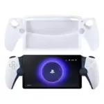 Silicone Anti-Fingerprint case For Playstation Portal - White-0