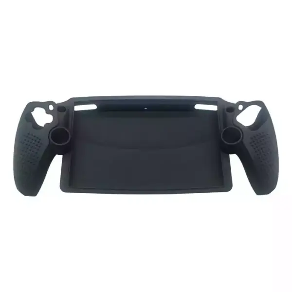 Silicone Anti-Fingerprint case For Playstation Portal - Black-0